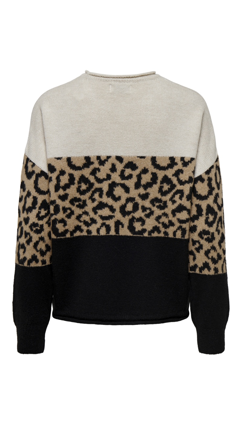 Pull Léopard Moonbeam ONLJADE ONLY - 8 | TOPS